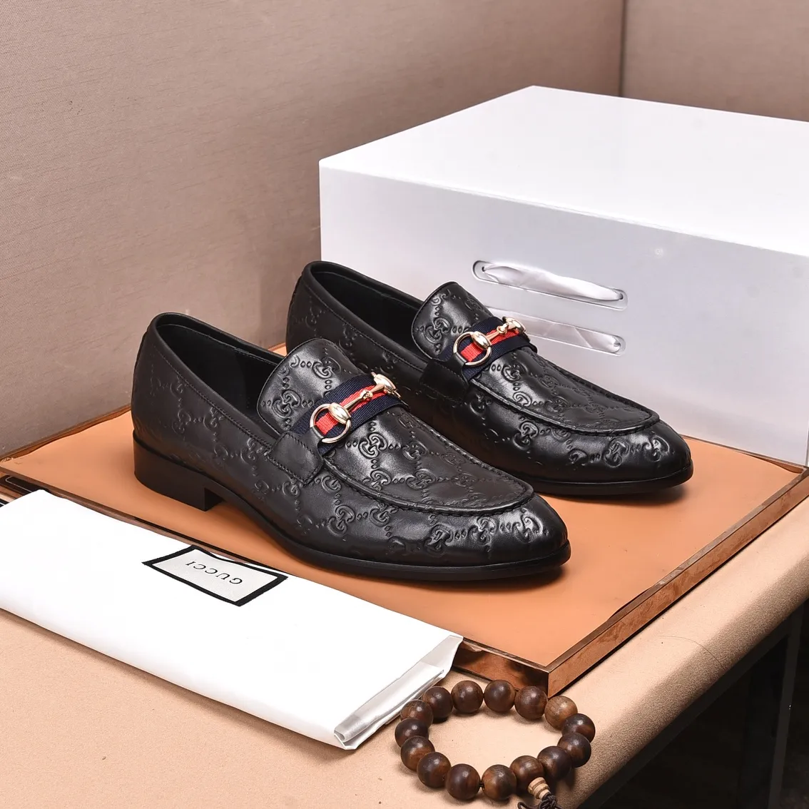 Men's shoes💰540📛📛Original (water-dyed cowhide) Gucci GUCCI official website formal shoes🌀 Italian🇮🇹imported cowhide➕top imported water-dyed cowhide lining💋Finely handmade original bottom, the real thing looks better when photographed in person Standard size 38-44